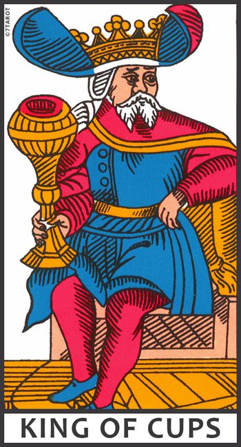 King of Cups Tarot Card Meaning - The Simple Tarot